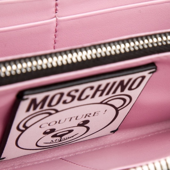 Moschino Pink Space Bear Wallet - Picture 4 of 17